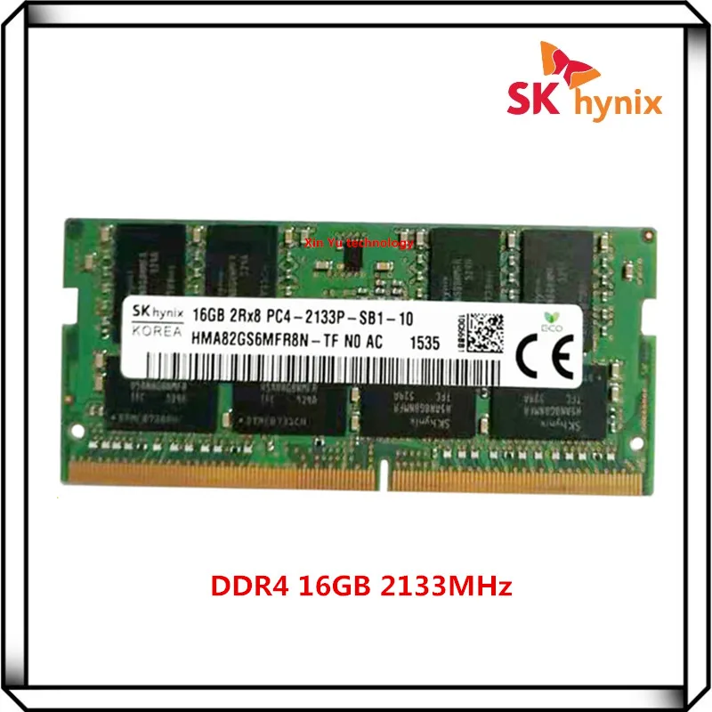 SK Hynix DDR4 16GB 2Rx8 2133P PC4 2133MHz SO-DIMM RAM Memória para notebook