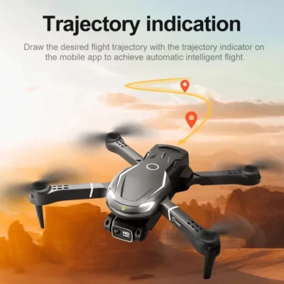 Original v88 zangão 8k profissional aéreo câmera dupla omnidirecional evitar obstáculos mini drone gps dobrável quadcopter 10km
