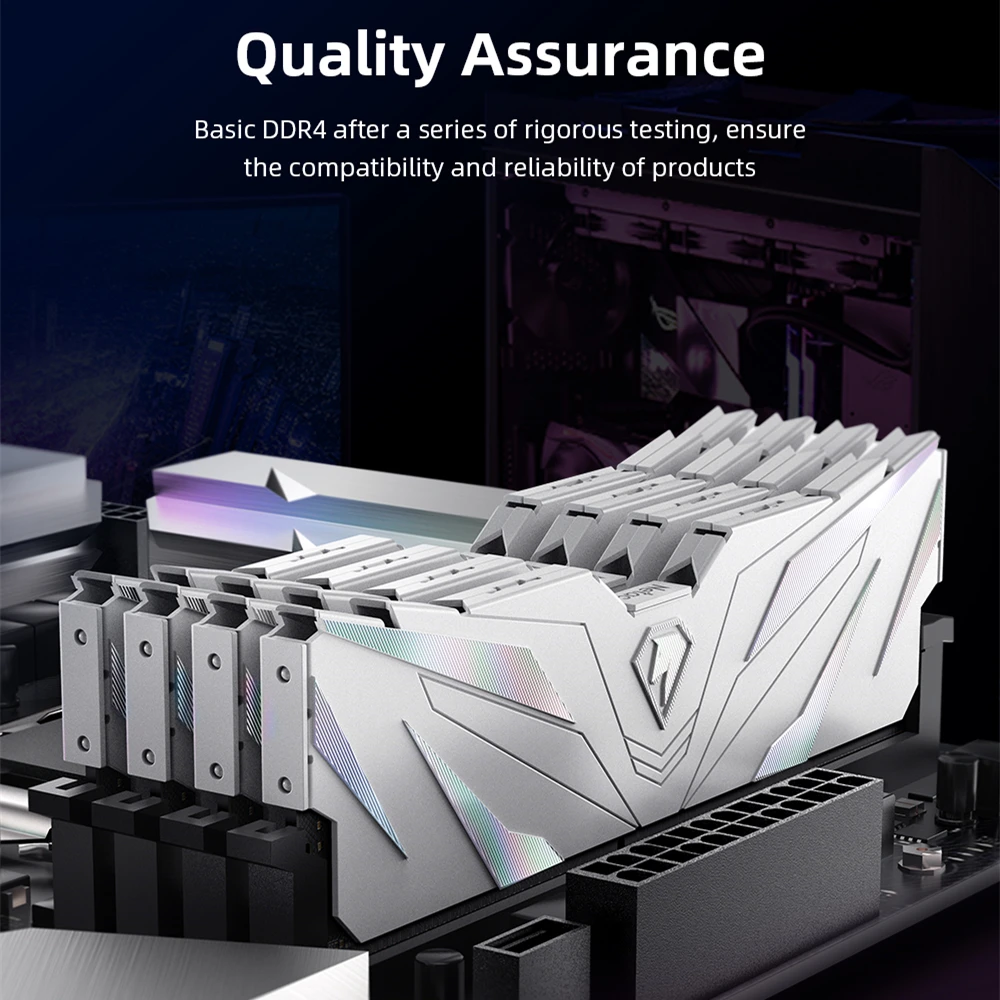 Netac Memória Ram DDR4 8gb 3200mhz 16gb 3600mhz 2PCS Dual Channel XMP2.0 DDR4 2666mhz HeatSink de Memória para Desktop Motherboard - Image 2