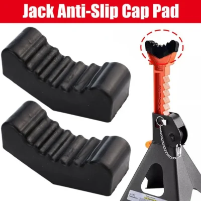 2 pçs adaptador de piso do carro quadro protetor ferroviário fenda elevador jack suporte almofada borracha resistente ferramenta universal acessórios do carro