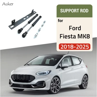Estilo do carro reequipamento capô gás choque elevador strut barras suporte haste acessórios para ford fiesta mk8 st 2018-2025