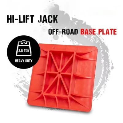 Macaco escalada pólo base jack base agricultor telhado base suporte fora de estrada resgate oi elevador jack placa de suporte offroad