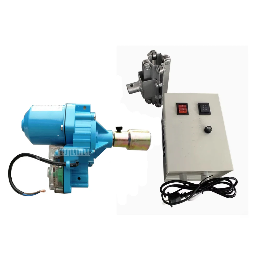 1 conjunto de rolo de filme elétrico para estufa, motor de enrolar + climbadores + fonte de alimentação, máquina de enrolamento de filme elétrico dc24v - Image 3