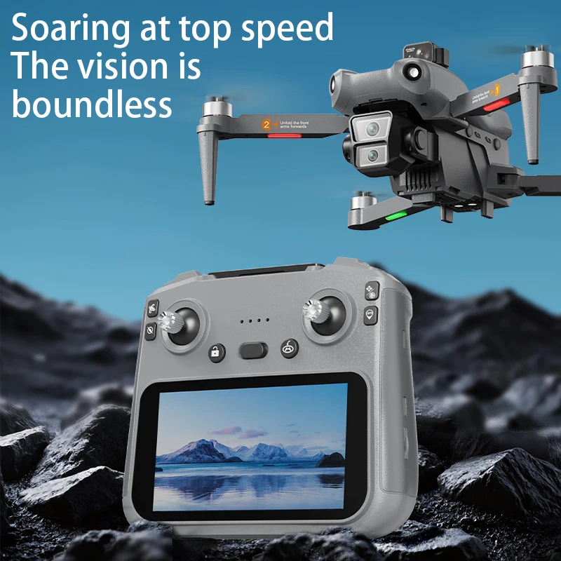 L300 Ultra Drone Profissional 4K Grande Angular Câmera HD 5G GPS Wifi FPV 3 Eixos EIS RC Dron 360 ° Brinquedos Quadcopter para evitar obstáculos - Image 3