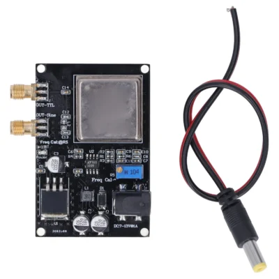 Placa de termostato oscilador de cristal do módulo padrão da fonte de referência de frequência OCXO 10MHz com cabo para sistema de áudio