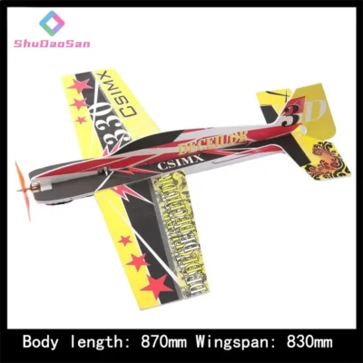 3d mercúrio de asa fixa acrobática placa mágica avião rc avião dar seu rc voando para o próximo nível kit diy avião de controle remoto