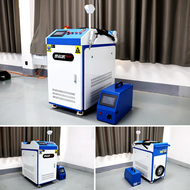 Máquina de solda a laser portátil raycus 1200w 1500w 2000w 3000w com display de alta resolução soldador a laser de fibra de aço inoxidável - Image 5