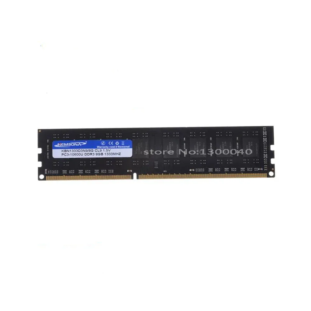 KEMBONA-Memória Ram Desktop para todos os MB Desktop, RAM, 240Pin, 1.5V, DDR3, 1333 MHz, 8GB, Brand New - Image 3