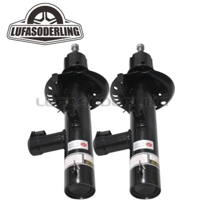 2 amortecedores dianteiros com elétrico para vw passat b8 golf 7 vii mk7 assento skoda 5qf413031ac 5qf413032a 5q0413031f 5q0413031fa novo