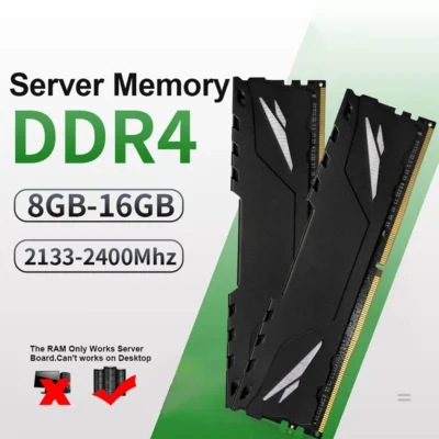 Memória RAM de servidor ENVINDA DDR4 8GB/16GB/32GB registrado ECC 2400MHz 2133MHz compatível com placa-mãe X99 - 2133P 2400T 2666V