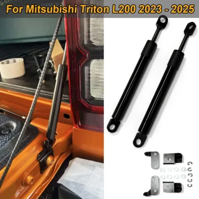 Para mitsubishi triton l200 2023 2024 2025 traseira bagageira suporte de gás retroequipado lento para baixo amortecedor suporte haste acessórios do carro