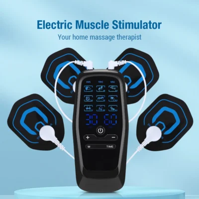 Fisioterapia dezenas estimulador muscular elétrico ems acupuntura massagem corporal terapia digital máquina de emagrecimento eletroestimulador