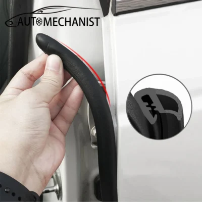 Tira de vedação da porta do carro enchimento para pilar b borracha weatherstrip para proteção do carro selante adesivo tira à prova de som peças exteriores