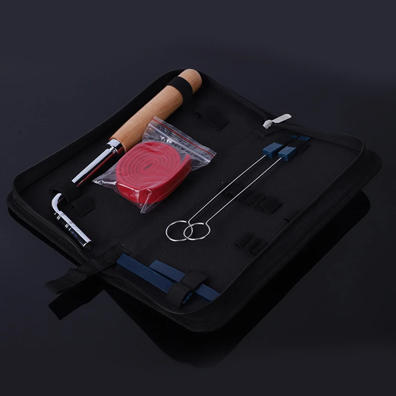 Kit de afinação de piano profissional portátil conjunto de afinador de piano completo martelo à prova de som fita ferramentas de reparo manutenção luithers conjunto - Image 6