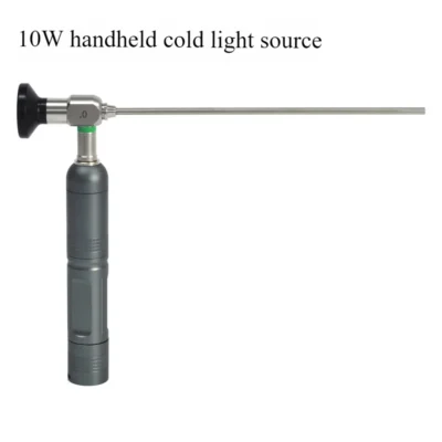 10w portátil de alto brilho ajustável led, endoscópio portátil, lanterna de luz fria, inspeção de orelha, nariz e garganta veterinária
