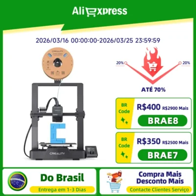 Creality 3D Ender-3 V3 SE Printer Sprite Direct Extrusion 250mm/S Faster Printing Speed Dual Z-Axis IU Display CR Touch Y Optica