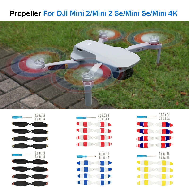 Hélice para dji mini 2/mini se/mini 2 se/mini 4k drone 4726 adereços de substituição lâmina peças sobressalentes dji mini 2 acessórios para drones