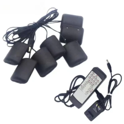 Sofás cama macia 5/7massageador diy brinquedos elétricos motor de vibração multi-peça acessórios de massagem travesseiro lombar elétrico vários modos