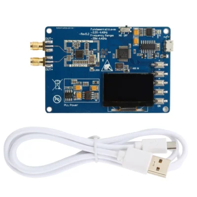 Gerador de sinal RF 35MHz-4400MHz ADF4351 Módulo Gerador de frequência de varredura PLL com display OLED