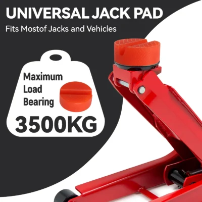 Jack pad poliuretano antiderrapante ferroviário adaptador bloco de suporte resistente ferramenta de elevação do carro acessórios para toyota nissan mazda hyundai