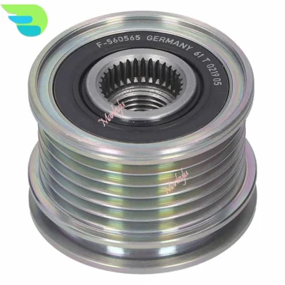 F- 560565 Polia de embreagem de roda livre do alternador para MINI R55 R56 R57 R58 R59 R61 CLUBMAN Cooper 12317575518 12317561556 535016610