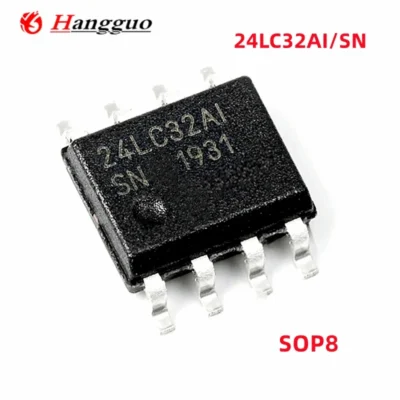10PCS Chip de Memória Original 24LC32A-I/SN 24LC32AI SOP-8