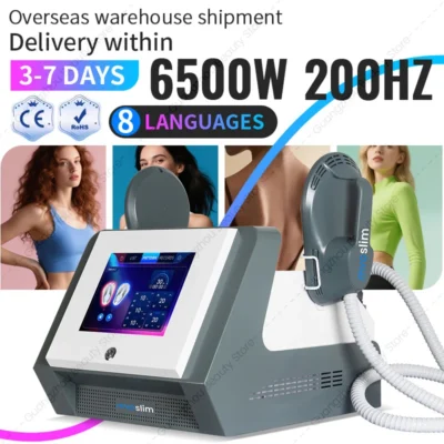 Máquina de Emagrecimento EMS MYOslim, Máquina de Esculpir e Modelar o Corpo, Perda de Peso Eletromagnética para Salão de Beleza