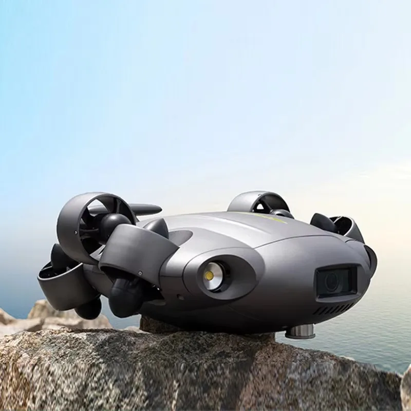 Fotografia do mar profundo subaquático dr-one profissional app controle subaquático rodro-ne com câmera 4k fifish v6e m100a - Image 5