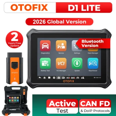 OTOFIX D1 Lite Ferramenta de digitalização bidirecional 2 anos de atualização gratuita para todos os ferramentas de diagnóstico de sistema PODE FD e DoIP Bluetooth OBD2 Scanner