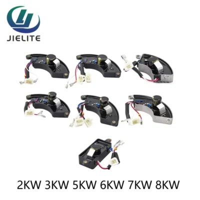 Estabilizador automático do regulador de tensão do gerador a gasolina single2kw 3kw 5kw 6kw 6.5k 7kw 8kw avr trifásico para peças do gerador