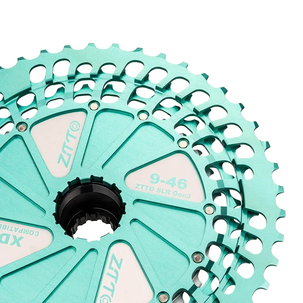 Ztto ultraleve cnc xd cassete teal ult mtb 12 velocidades 10-50t 10-51t 9-46t 10-46t xd cassete 12s xd roda dentada 12v k7 282 ~ 298g - Image 2