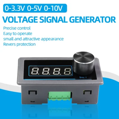 Simulador ajustável do gerador do sinal da tensão, controle análogo do PLC, 0-3.3V, 5V, 10V