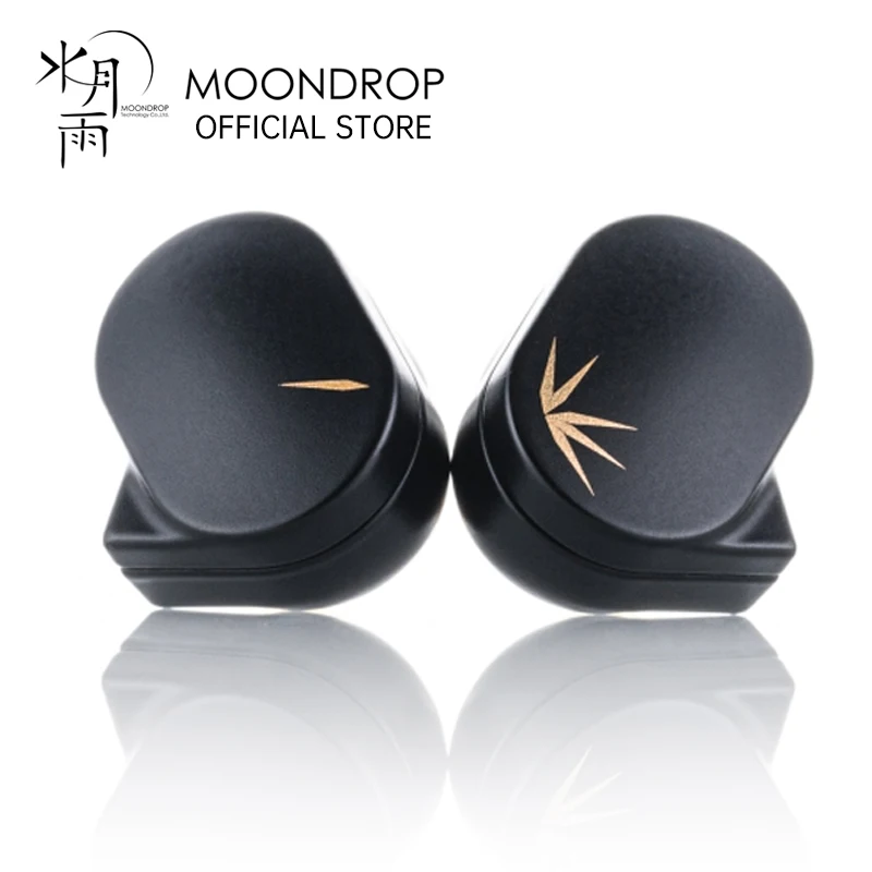 MOONDROP CHU II Driver dinâmico de alto desempenho IEMs Cabo intercambiável Fone de ouvido intra-auricular