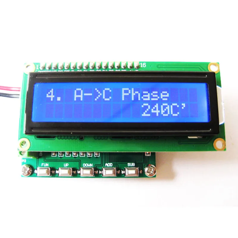 Hs380 novo ajustável 3-fase gerador de sinal de onda senoidal 0.1hz a 2000hz módulo de freqüência de saída 0-360 graus amplitude controlla - Image 2