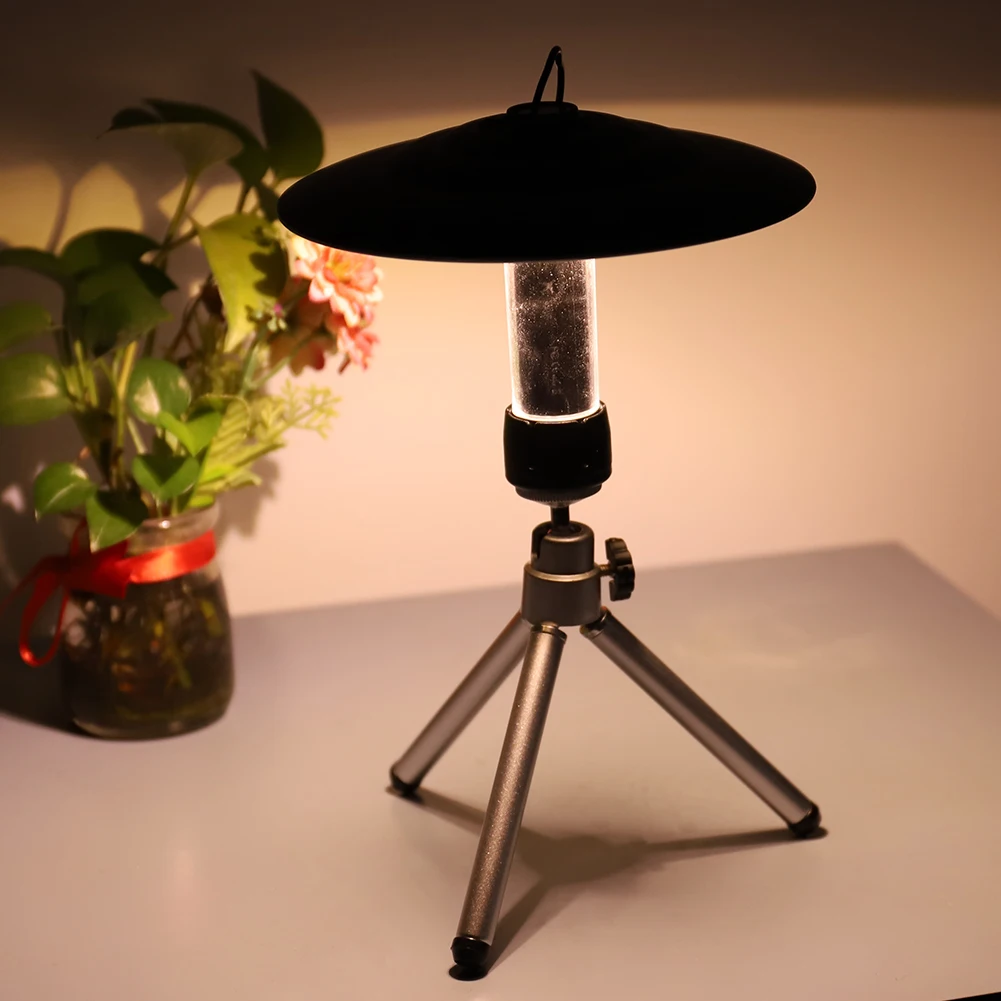 Carregamento USB Camping Light Shade, Lâmpada Portátil Impermeável, Tripé, 3 Modos, Ultraleve, Tampa Suspensa, Bateria 2600mAh - Image 6