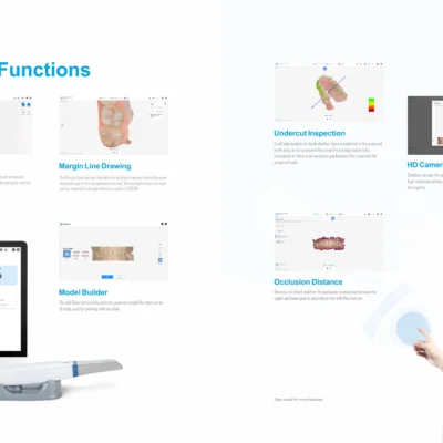 Equipamento odontológico digital venda quente scanner intraoral dental da marca Runyes