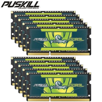 Memória RAM PUSKILL DDR3L 1.35V DDR3 1.5V 8GB 4GB 1600MHz 1333MHz para Laptop
