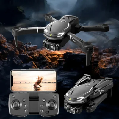 Original v88 zangão 8k profissional aéreo câmera dupla omnidirecional evitar obstáculos mini drone gps dobrável quadcopter 10km
