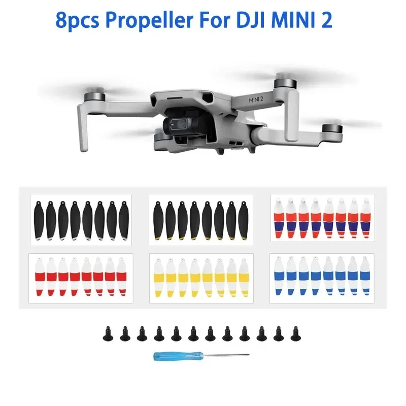 Hélice para dji mini 2/mini se/mini 2 se/mini 4k drone 4726 adereços de substituição lâmina peças sobressalentes dji mini 2 acessórios para drones - Image 2