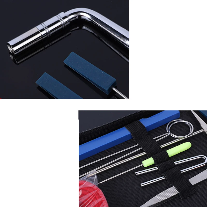 Kit de afinação de piano profissional portátil conjunto de afinador de piano completo martelo à prova de som fita ferramentas de reparo manutenção luithers conjunto - Image 4
