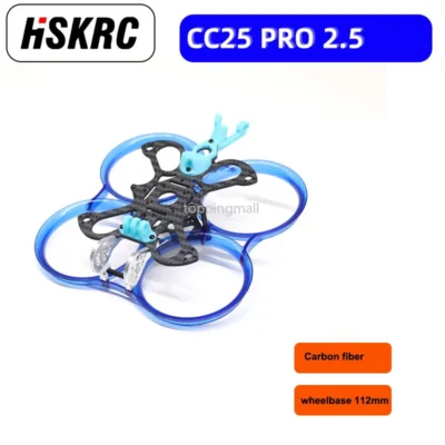 HSKRC CC25pro 2.5 polegada Quadro De Fibra De Carbono Distância entre eixos 112mm w/ Duct TPU 3D Print Part para O3 Walksnail Avatar Air RC FPV Drone