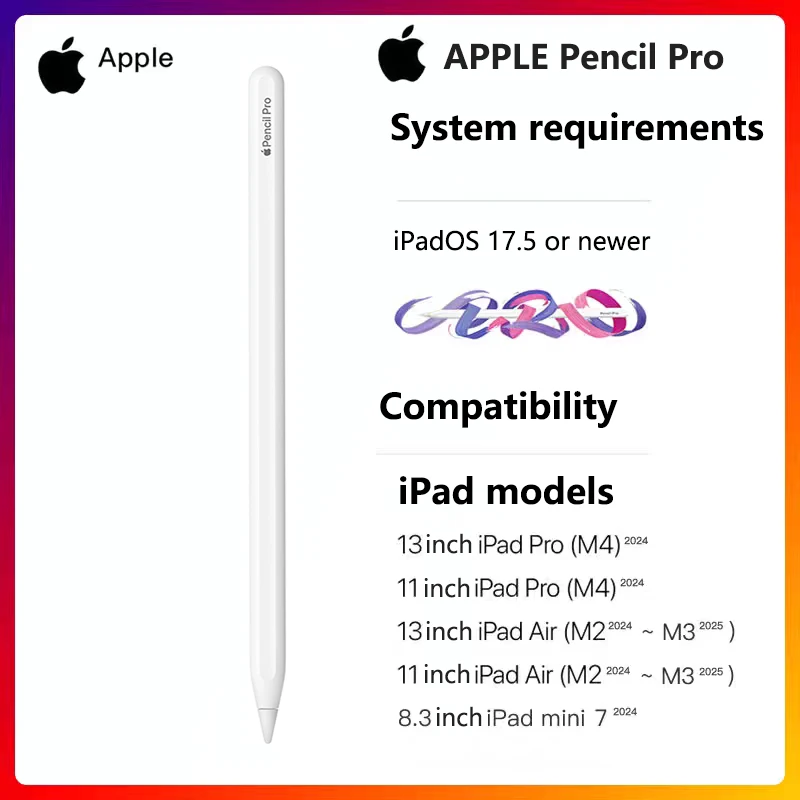 Para apple pencil pro 1st 2nd USB-C caneta stylus com display de energia de carregamento magnético para ipad pro m2 m4 mini ios tablet canetas toque - Image 3