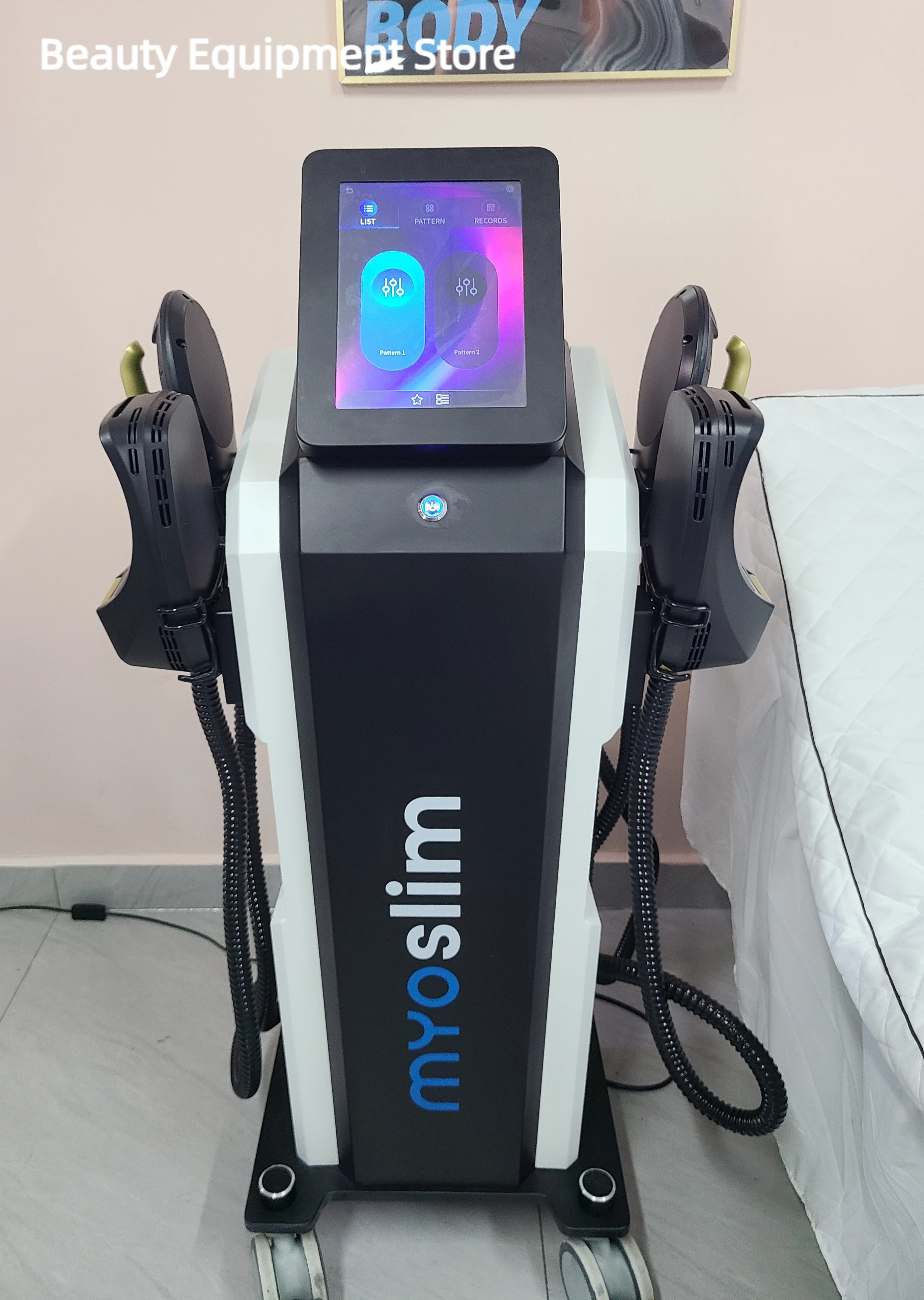 Máquina Profissional de Estimulação Muscular MYOslim Body Slim EMS RF PRO Ultra Sculpt Therapy para Perda de Peso - Image 4