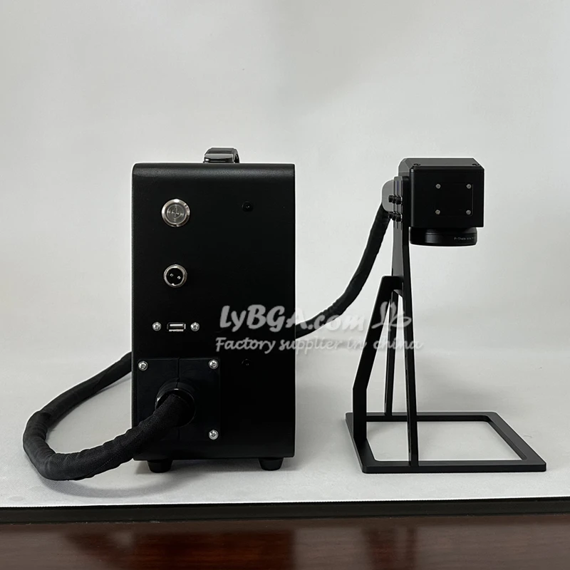 Versão sem fio da bateria máquina da marcação do laser da fibra 20w 30 50 máquina de gravura de aço para desenhos animados do metal plástico do pvc