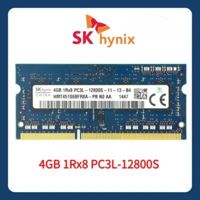 SK hynix 4GB 1Rx8 PC3L 12800S DDR3 1600MHz SO-DIMM RAM Notebook memória para laptop 4G
