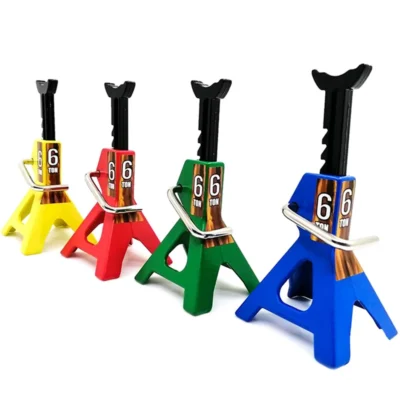 Simulação Jack Stands Lift Pair, Rack para Carro Remoto, Caminhão, Troca de Pneu, Apenas um Modelo, 6 Toneladas
