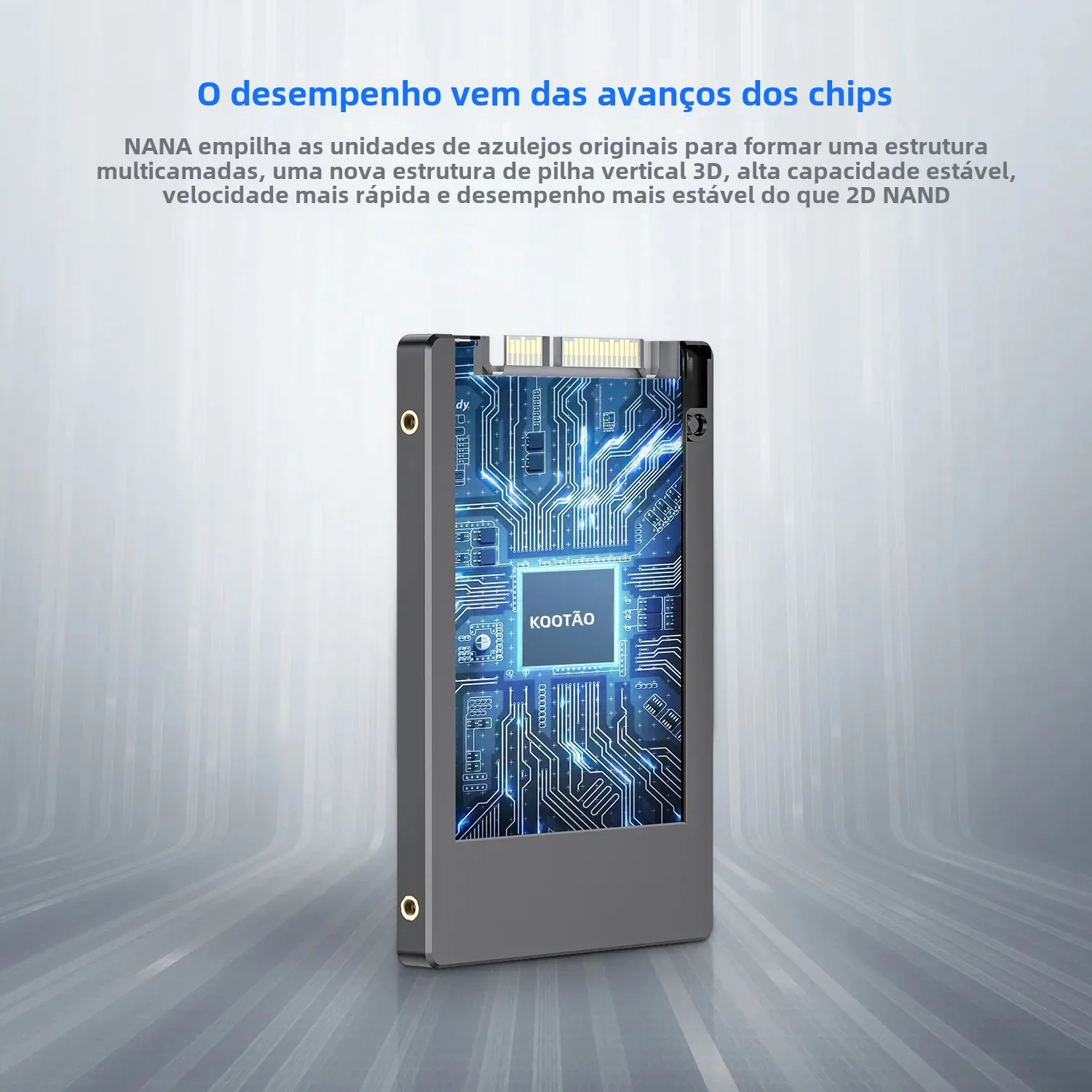 KOOTION Sata SSD 2TB 1TB 512GB 256GB 128GB SATA3 Unidade de estado sólido interna 2.5 Polegada HDD Disco rígido para laptop Desktop PC Servidor - Image 4