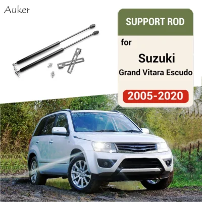 Para suzuki grand vitara escudo 2005-2020 capô dianteiro do carro capa de motor suporte haste hidráulica elevador strut primavera barras de choque suporte