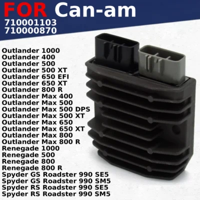 Regulador de tensão retificador para can-am outlander renegado max 1000 400 500 650 800 spyder gs rs roadster 990 710001103 710000870