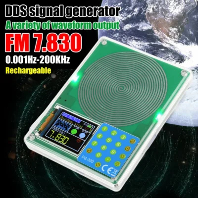 FG300 0,001 Hz–200 kHz Tela colorida TFT de 1,8 polegadas Gerador de onda Schumann Onda senoidal, onda triangular, onda quadrada USB Type-C 5V